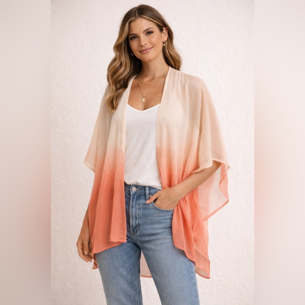 Maurices Sheer Light Pink Cardigan
